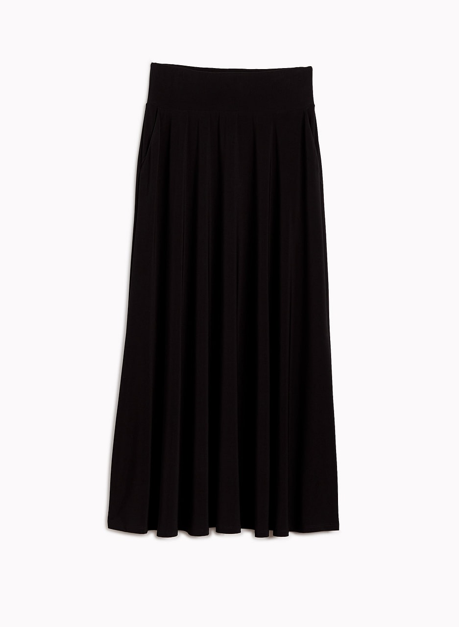 Essential Pull-On Maxi Skirt