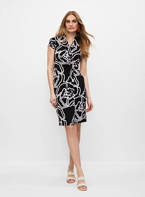 Joseph Ribkoff - Floral Print Dress