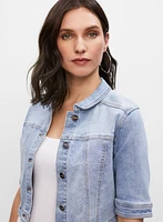 Cropped Denim Jacket