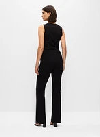 Side Trim Pull-On Pants