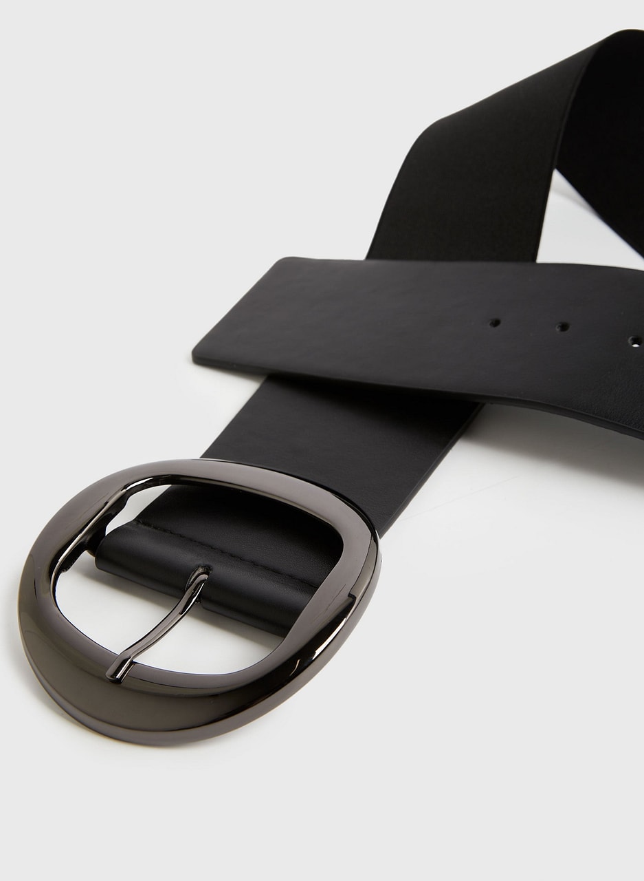 Round Buckle Belt