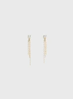 Stone Cascading Earrings