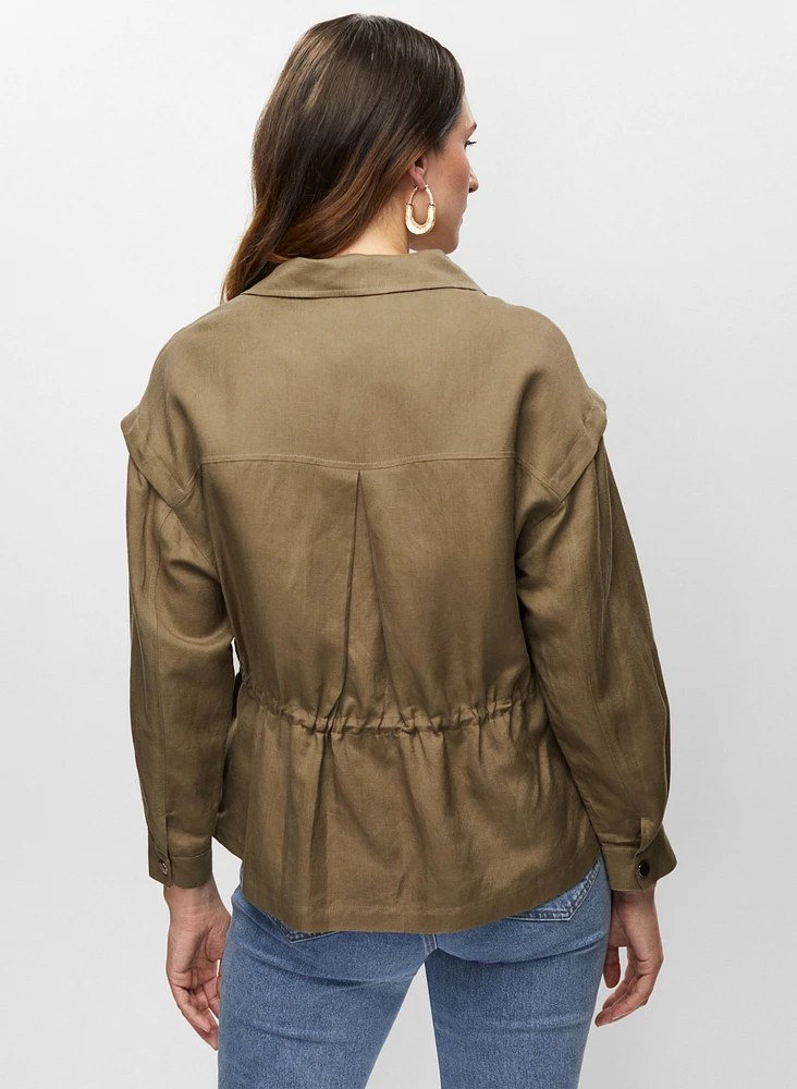 Short Zip Front Jacket