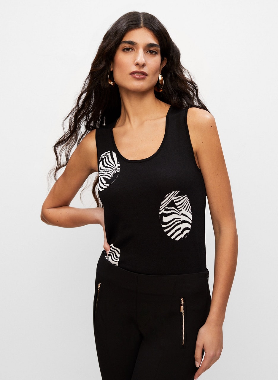 Joseph Ribkoff - Zebra Detail Cami