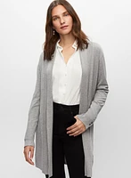 Open Front Knit Cardigan