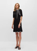 Adrianna Papell - Tie Neck Dress