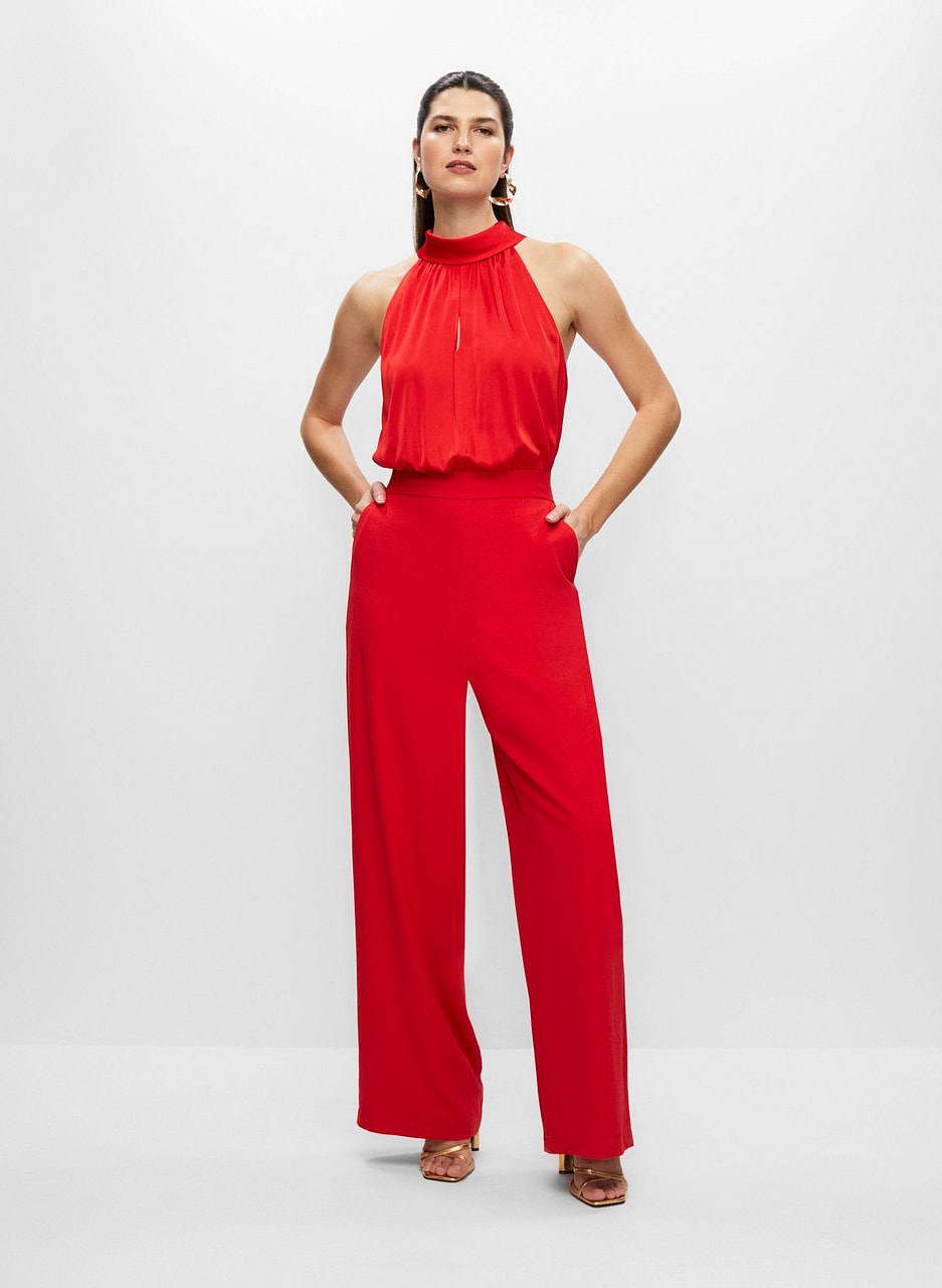 Halter Neck Jumpsuit