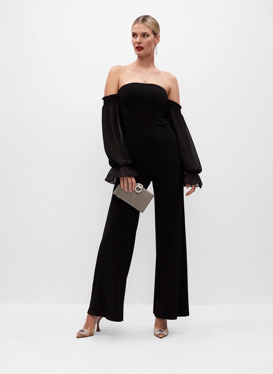 Off-the-Shoulder Jumpsuit