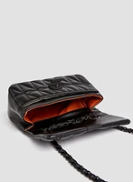 Small Vegan Leather Crossbody Bag