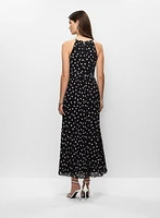 Long Halter Neck Dress