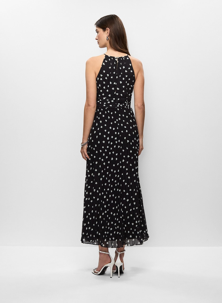 Long Halter Neck Dress