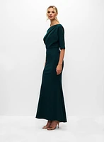 Asymmetric One-Shoulder Gown