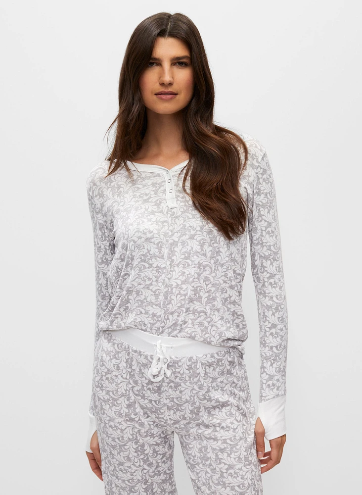 Paisley Print Pyjama Set