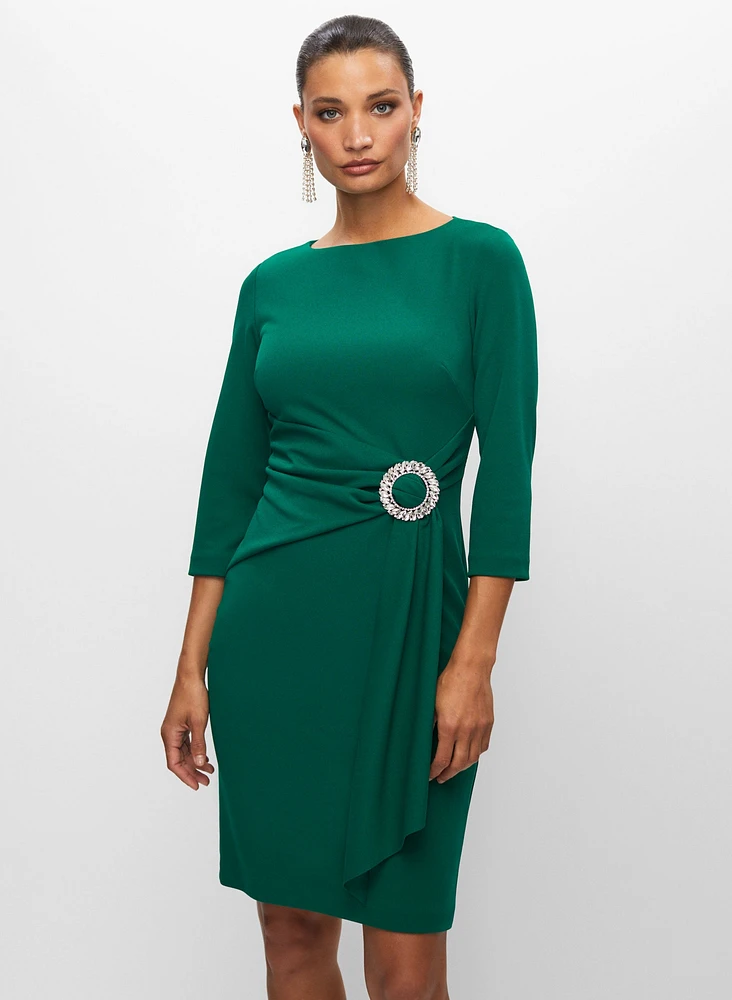 Joseph Ribkoff - Side Sash Detail Dress