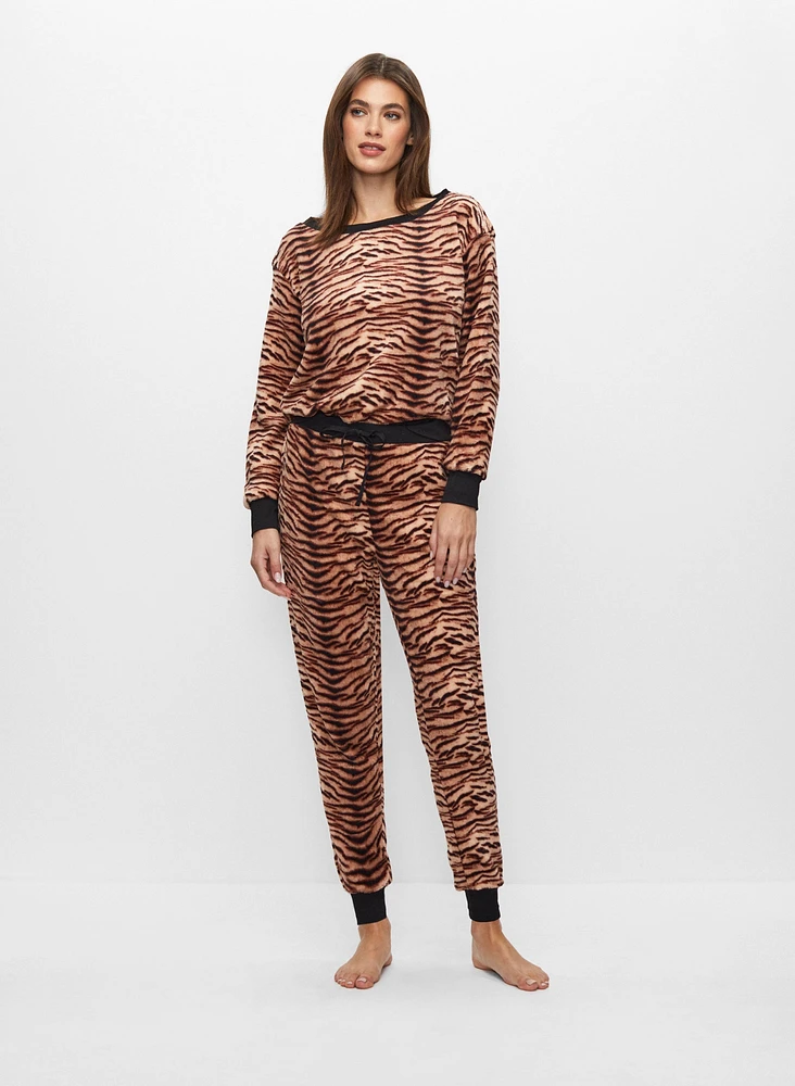 Animal Print Pyjama Set