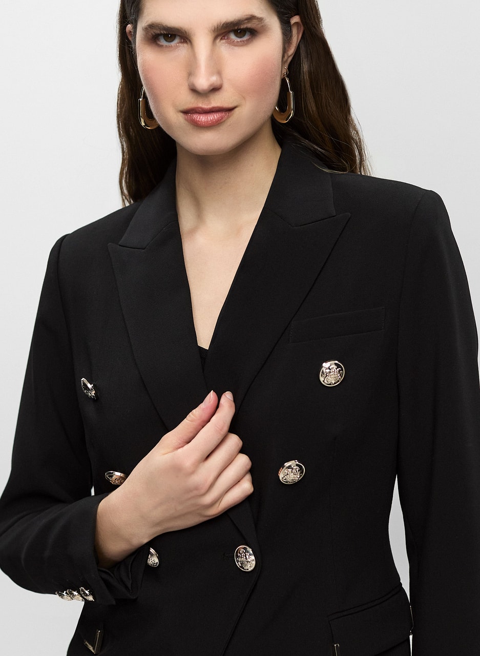 Button Detail Blazer