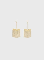 Crystal Cascading Earrings