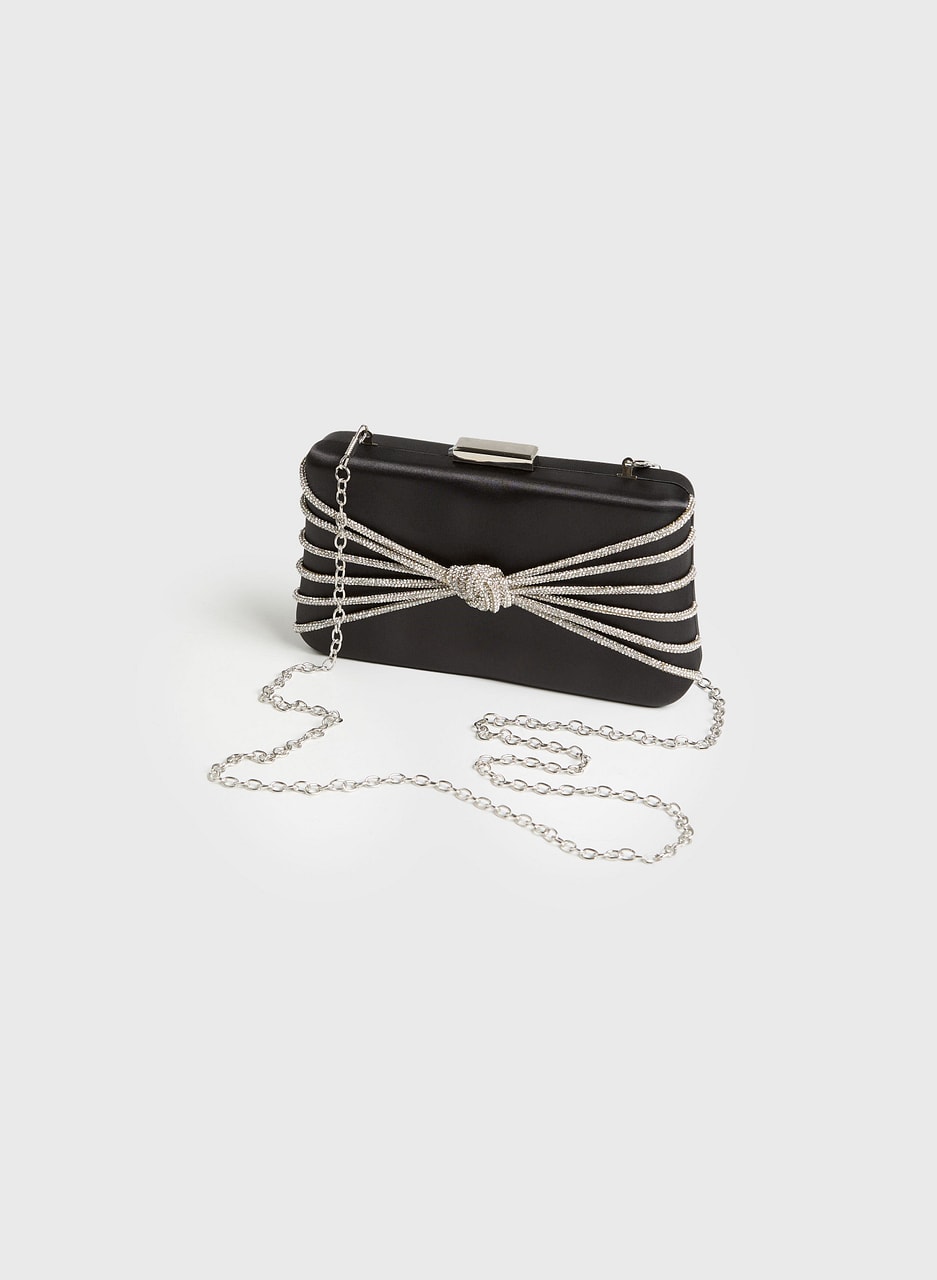 Crystal Knot Box Clutch