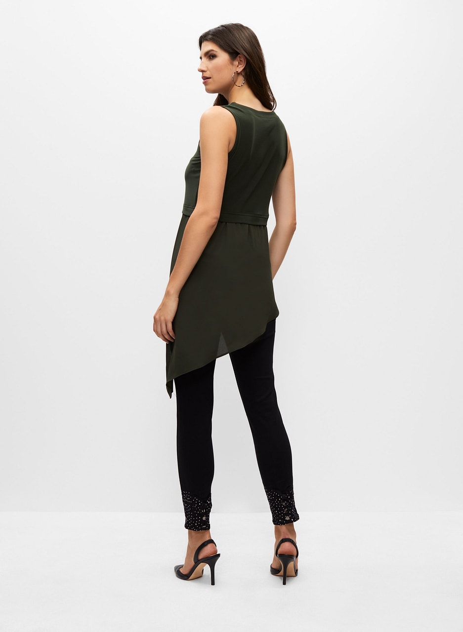 Asymmetrical Chiffon Tunic