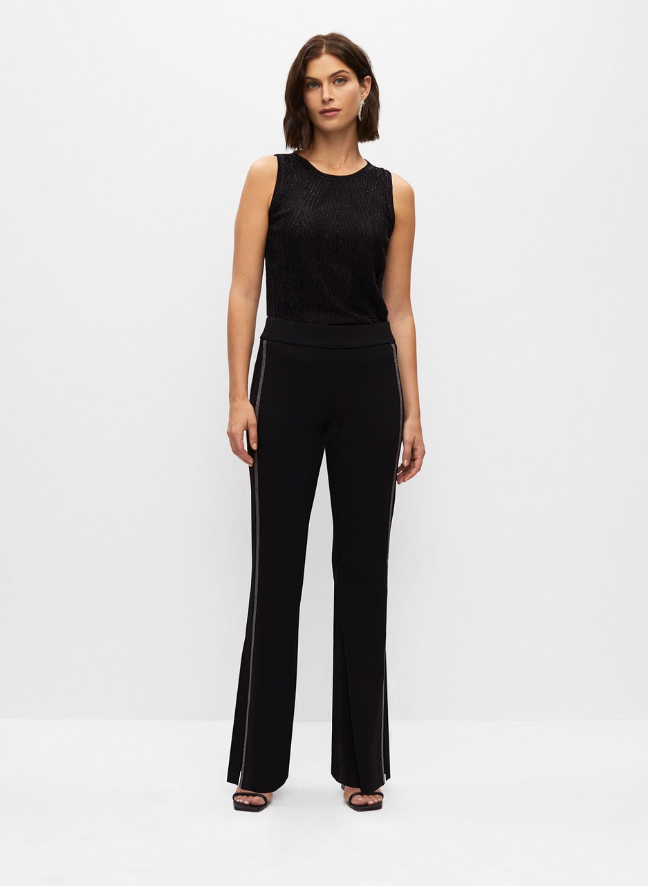 Side Trim Pull-On Pants