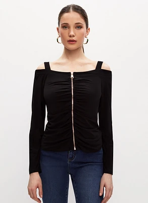 Zip Detail Top