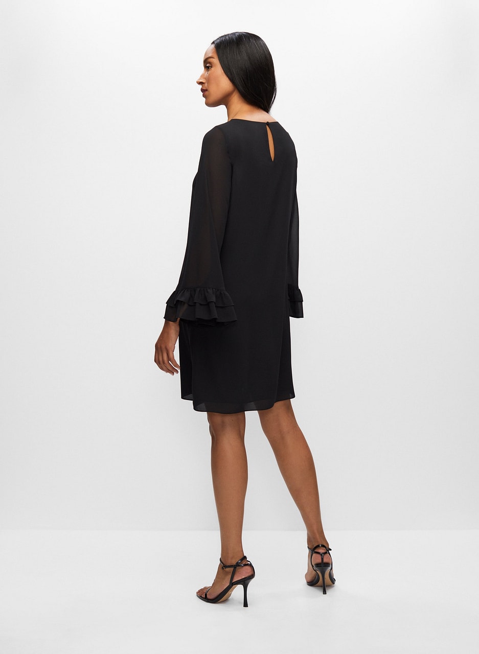 Bell Sleeve Cocktail Dress