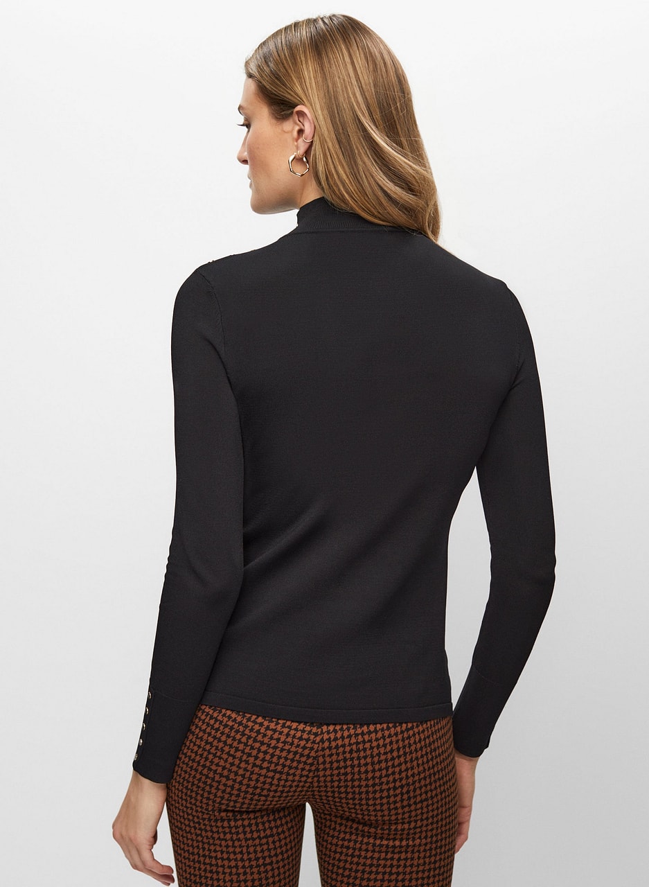 Joseph Ribkoff - Stud Detail Long Sleeve Pullover