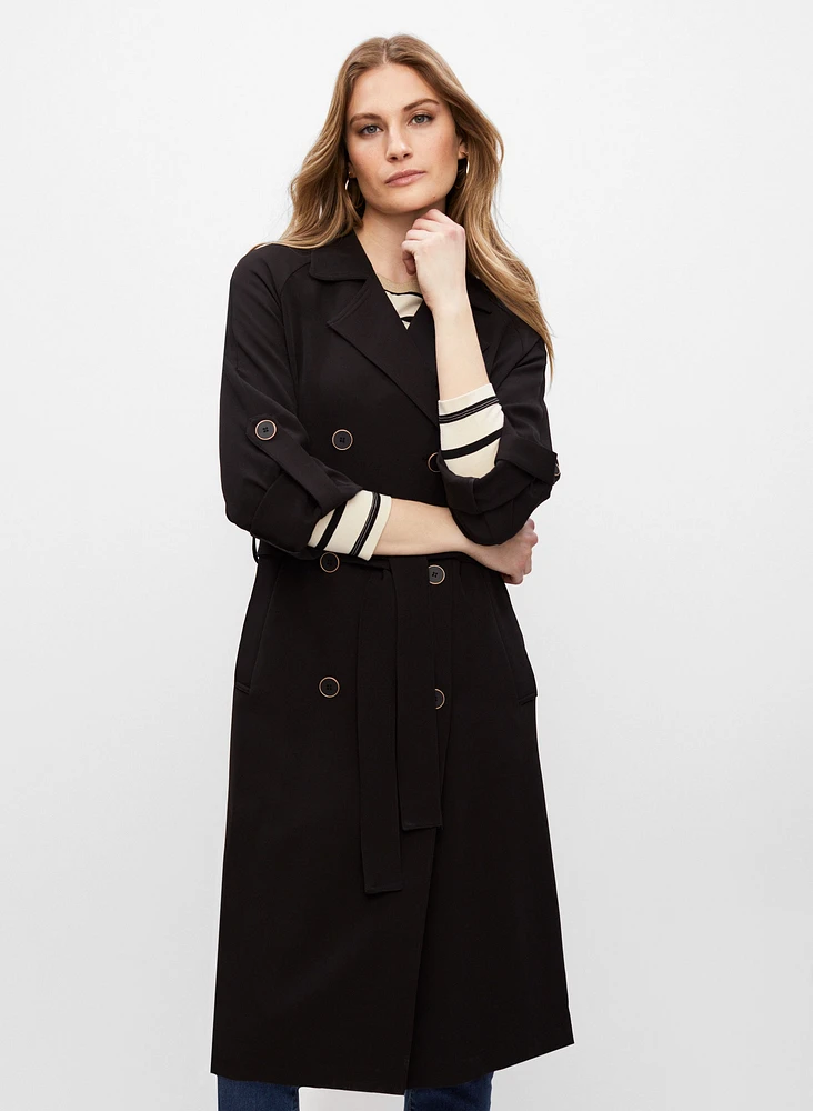 Double Breasted Trench Coat