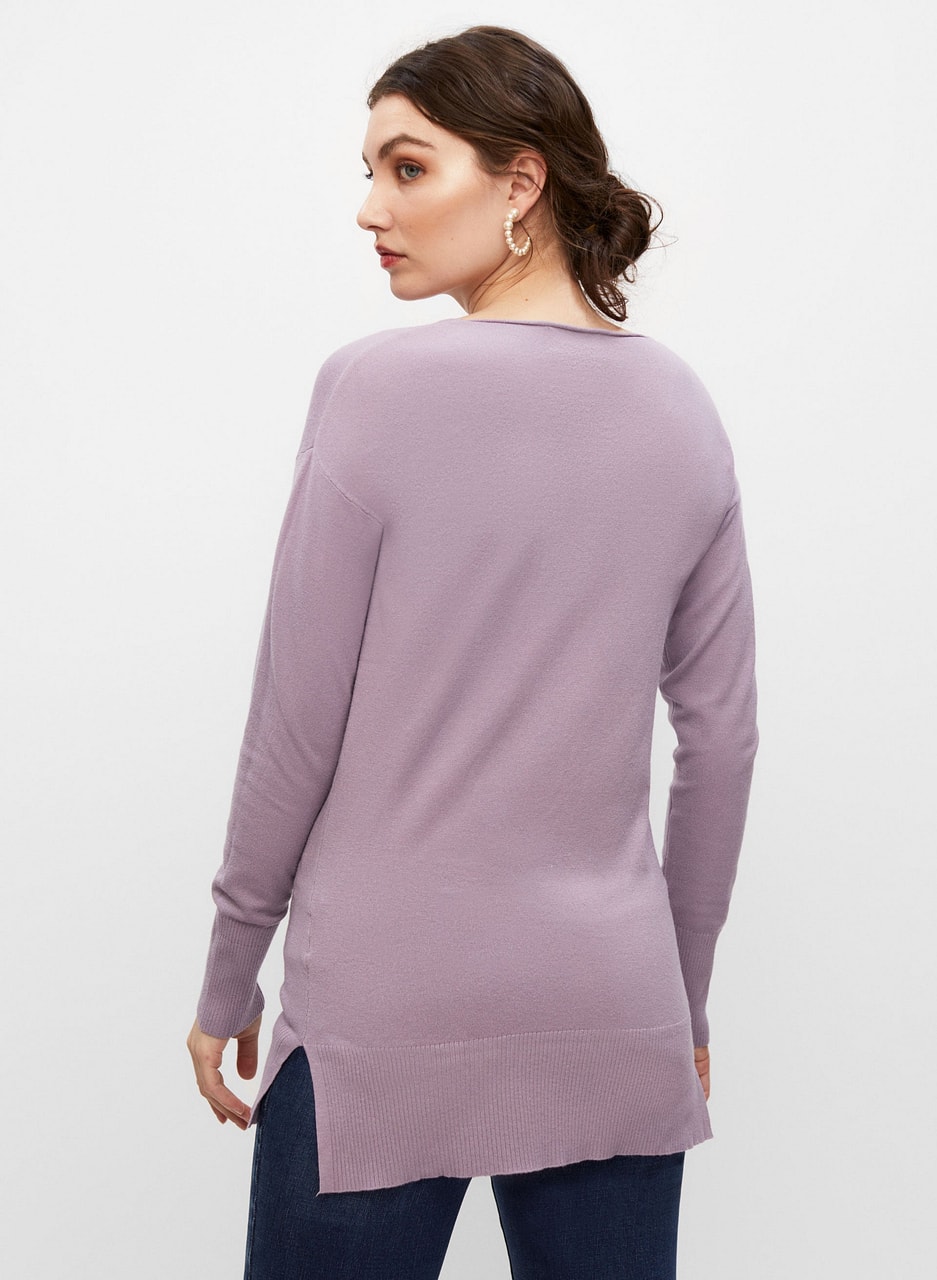 Frank Lyman - Rib Knit Detail Sweater