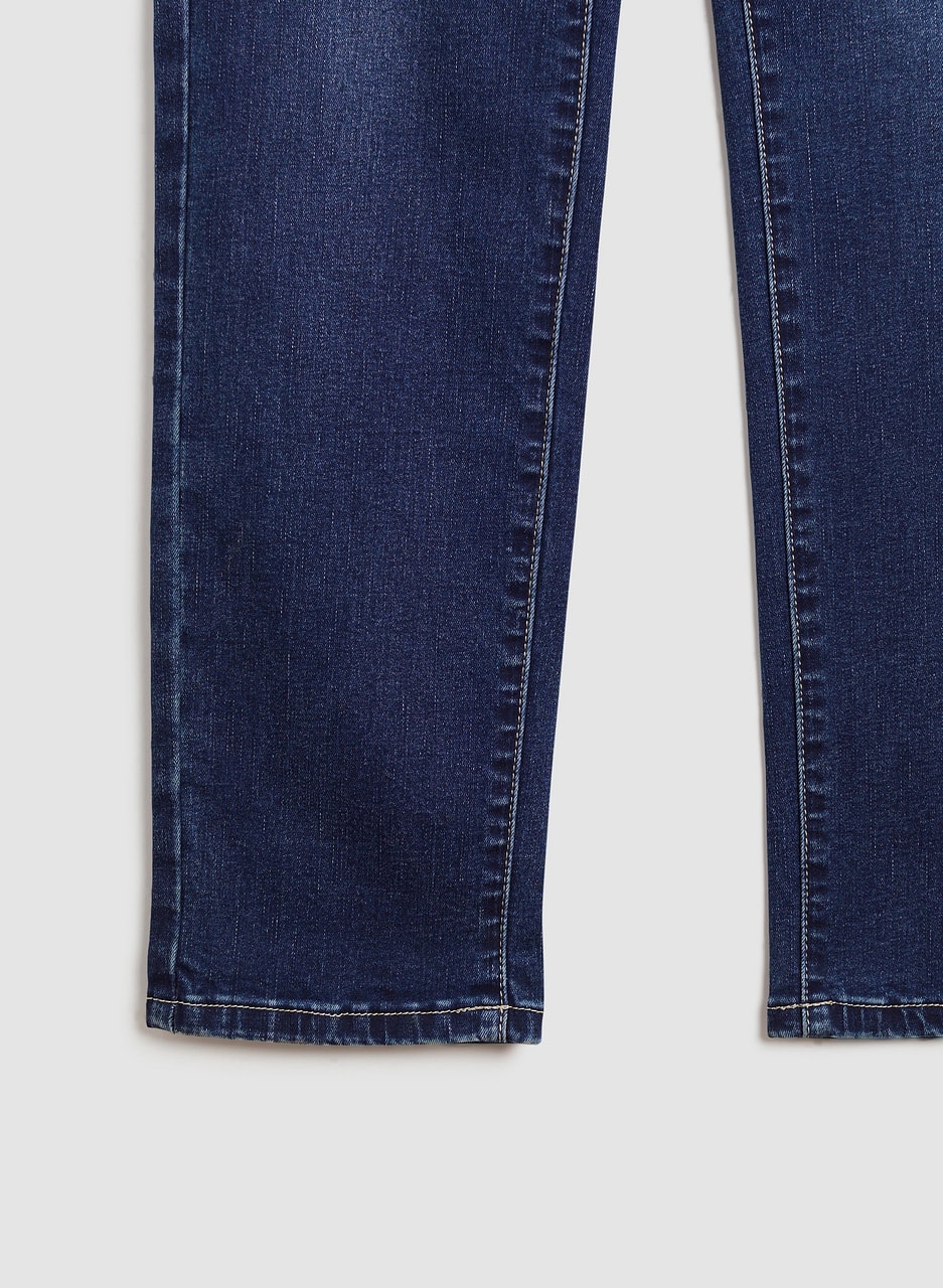Stud & Zip Detail Jeans