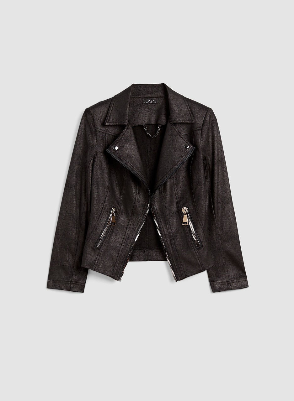 Vex - Bold Zipper Detail Jacket