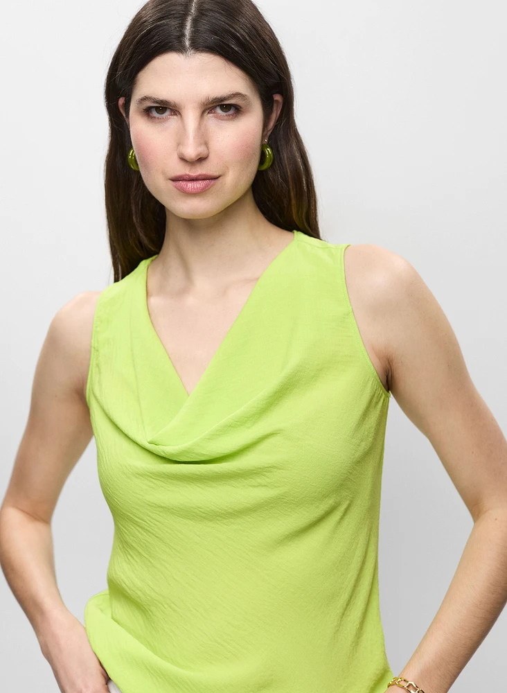 Joseph Ribkoff - Sleeveless Cowl Neck Top