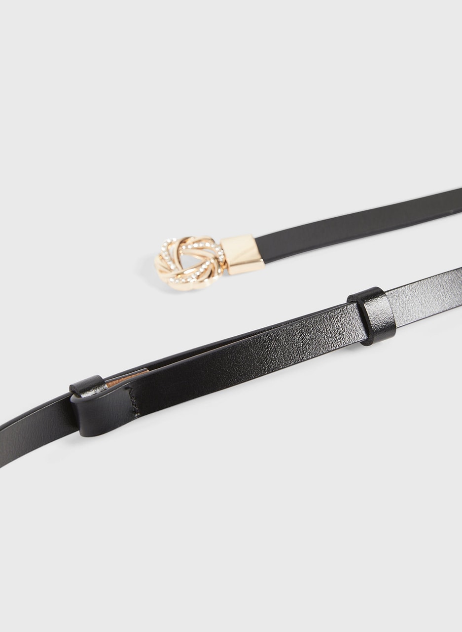 Textured Buckle Belt