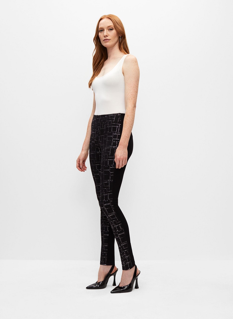 Joseph Ribkoff - Embellished Pull-On Pants