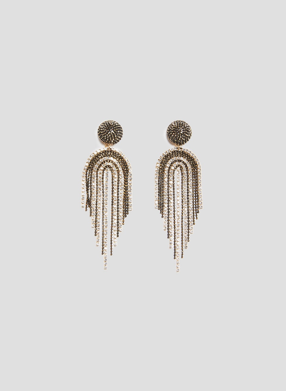 Crystal Cascade Chandelier Earrings