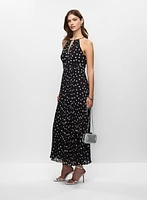 Long Halter Neck Dress