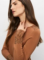 Essential Embellished Tunic Sweater