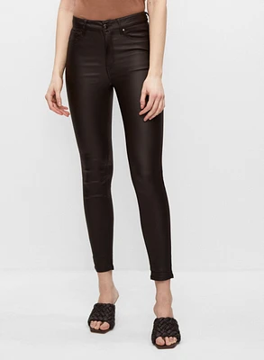 Frank Lyman - Vegan Leather-Like Pants