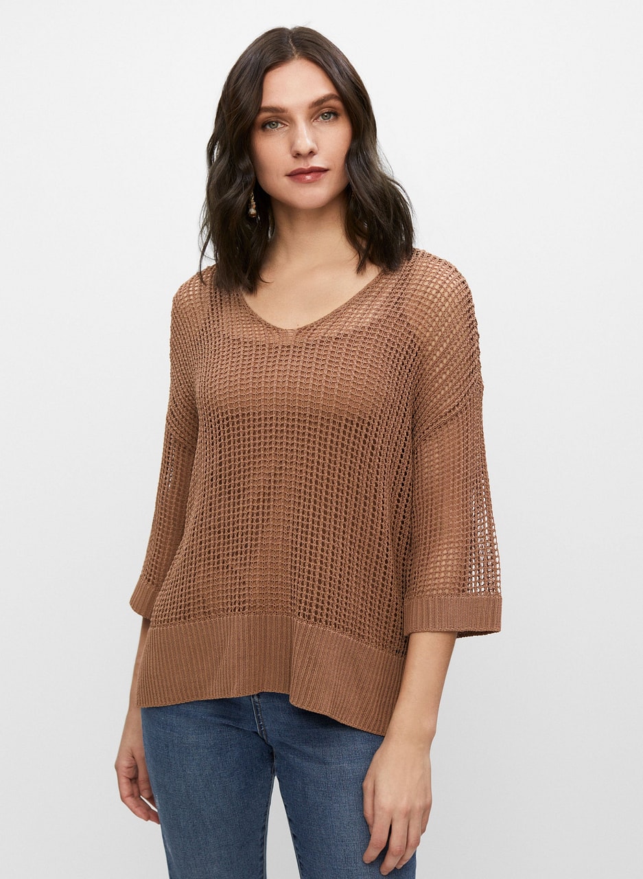 Joseph Ribkoff - Asymmetric Hem Sweater