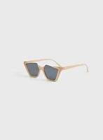 Geometric Plastic Sunglasses