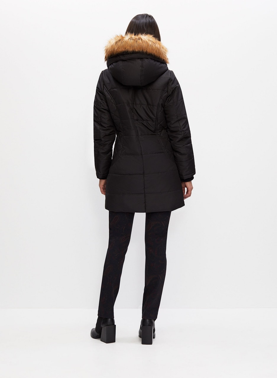 Vegan Down Quilted Coat