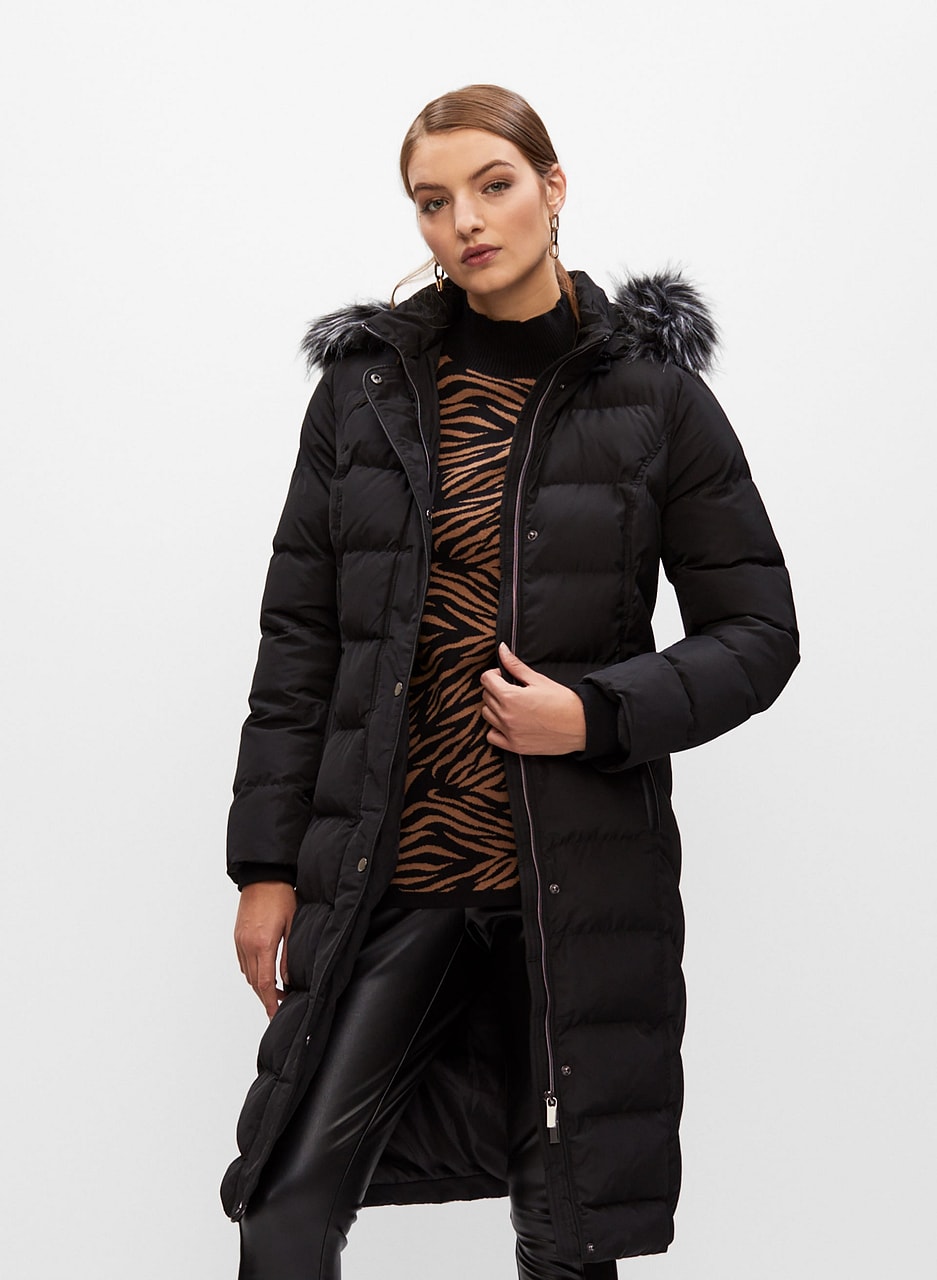 Vegan Down Quilted Coat