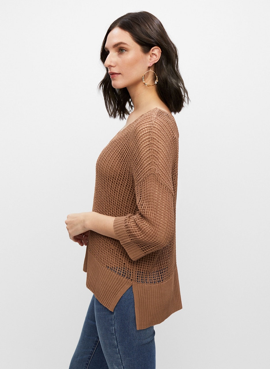 Joseph Ribkoff - Asymmetric Hem Sweater