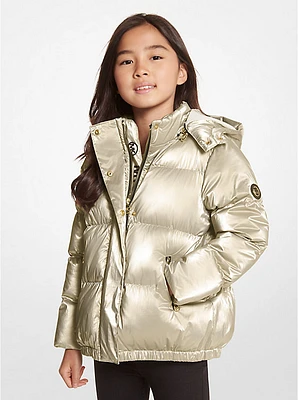 Quilted Ciré Puffer Jacket