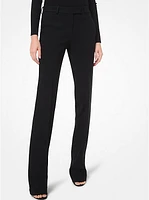 Hansen Double Crepe Sablé Trousers