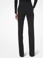 Hansen Double Crepe Sablé Trousers