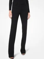 Hansen Double Crepe Sablé Trousers