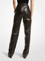 Mika Plongé Leather Trousers