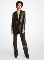 Mika Plongé Leather Trousers