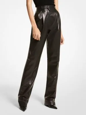 Mika Plongé Leather Trousers